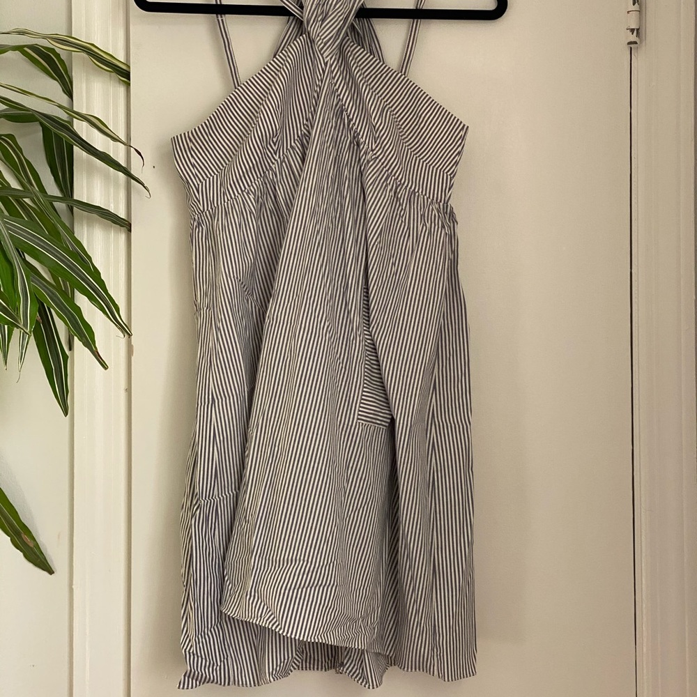 Walter Pinstripe Dress